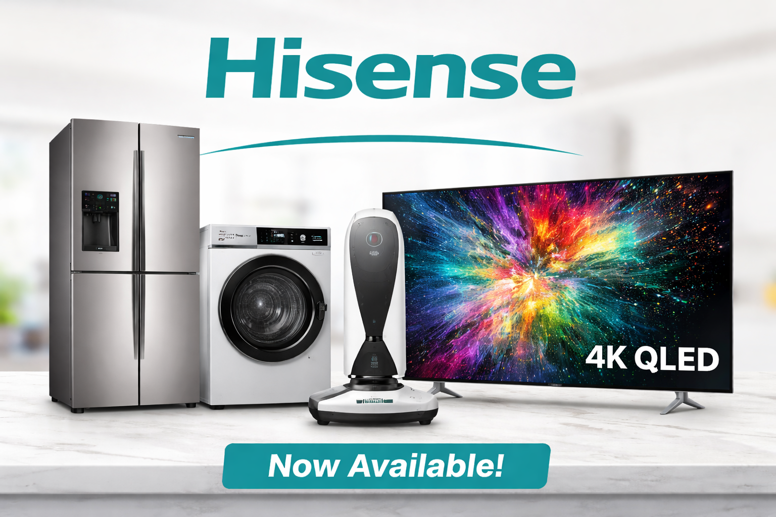 Hisense TVs and home appliances available online in Cyprus from Best Buy Cyprus